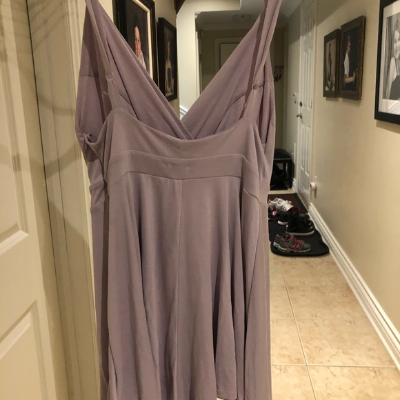 Kimchi Blue Veruca Skorted Wrap Romper (purple) - Picture 4 of 4